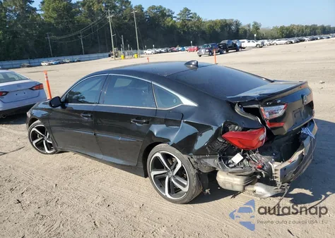 2019 Honda Accord Sport z USA, uszkodzony, nr VIN 1HGCV2F36KA002989